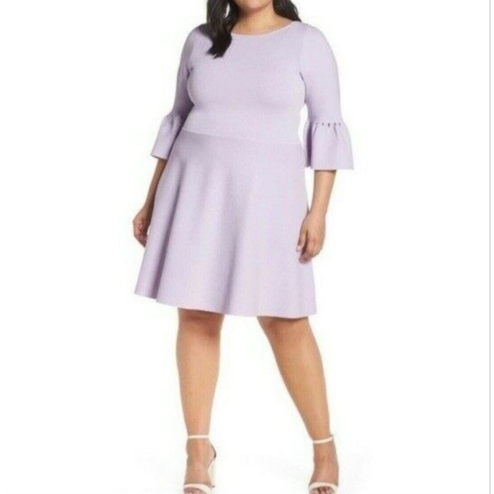 Eliza J lilac Pastel Dress 2X NWT